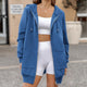 Manteau d’Hiver Oversize avec Poches