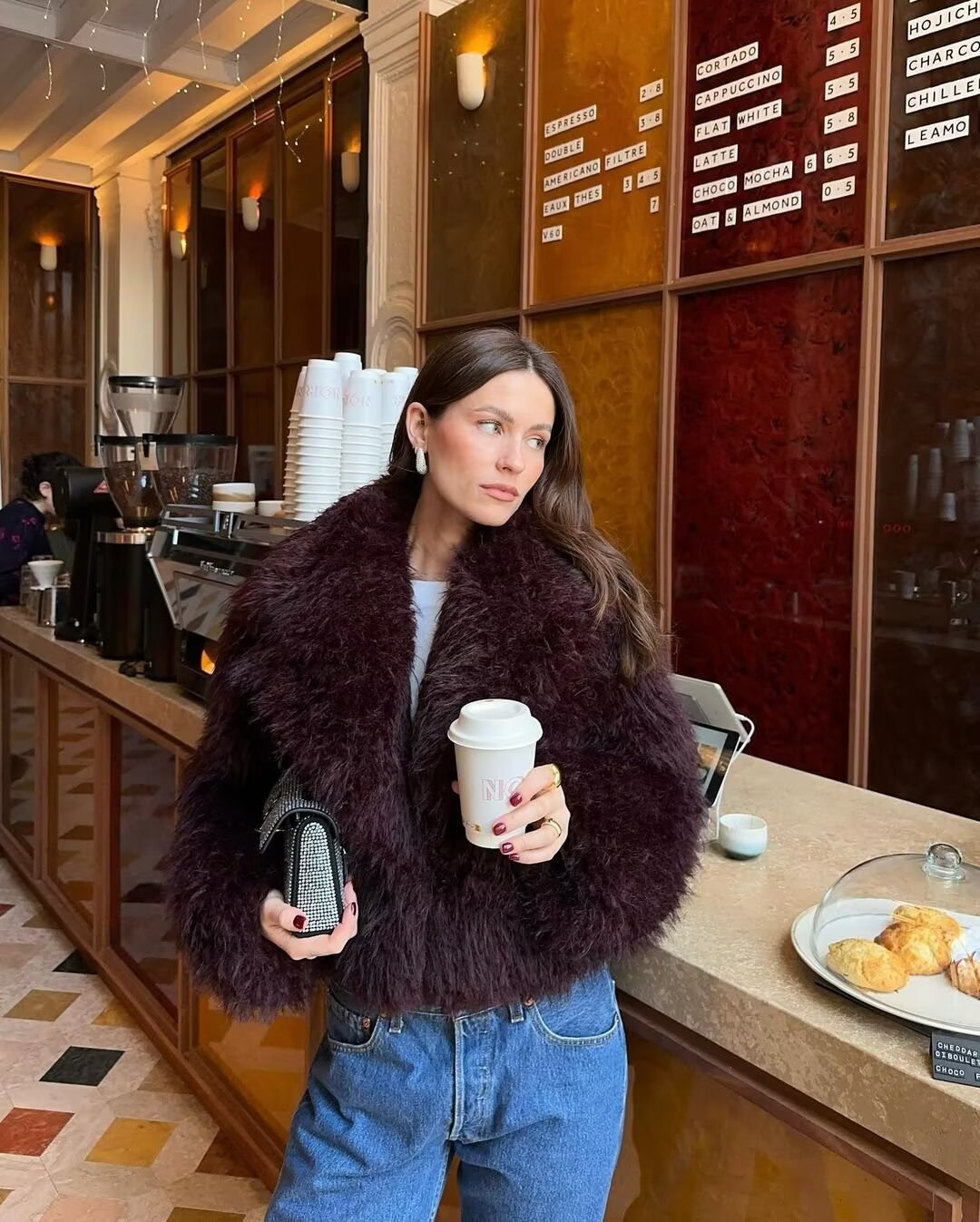 Manteau Fourrure Style Urbain
