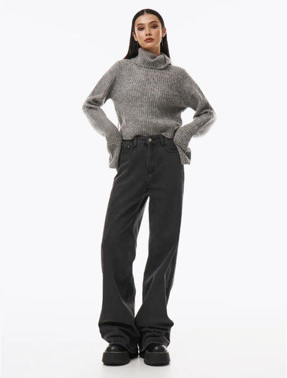 Jeans Large Femme