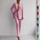 Ensemble Tailleur Femme Élégant à Coupe Slim