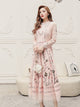 Robe Longue Brodée – Élégance & Raffinement