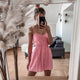 Robe à Bretelles en Coton Pur