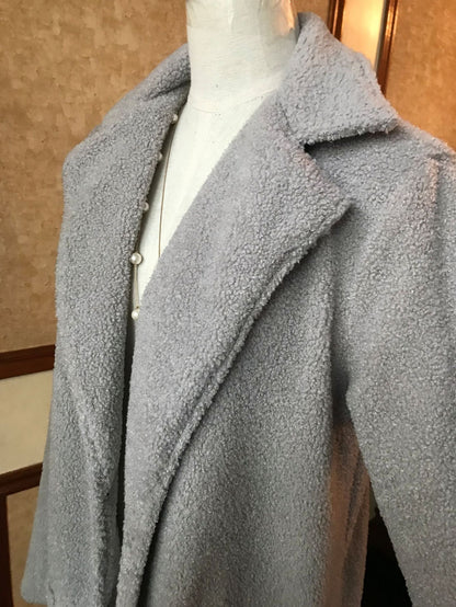 Manteau Mi-long à Grand Col