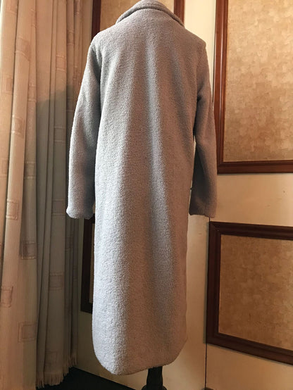Manteau Mi-long à Grand Col