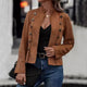 Veste Courte Femme Col Montant