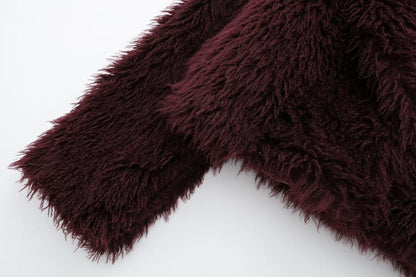 Manteau Court Synthétique