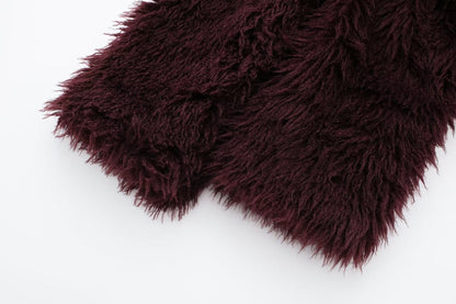 Manteau Court Synthétique