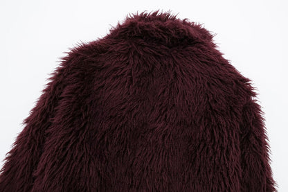 Manteau Court Synthétique