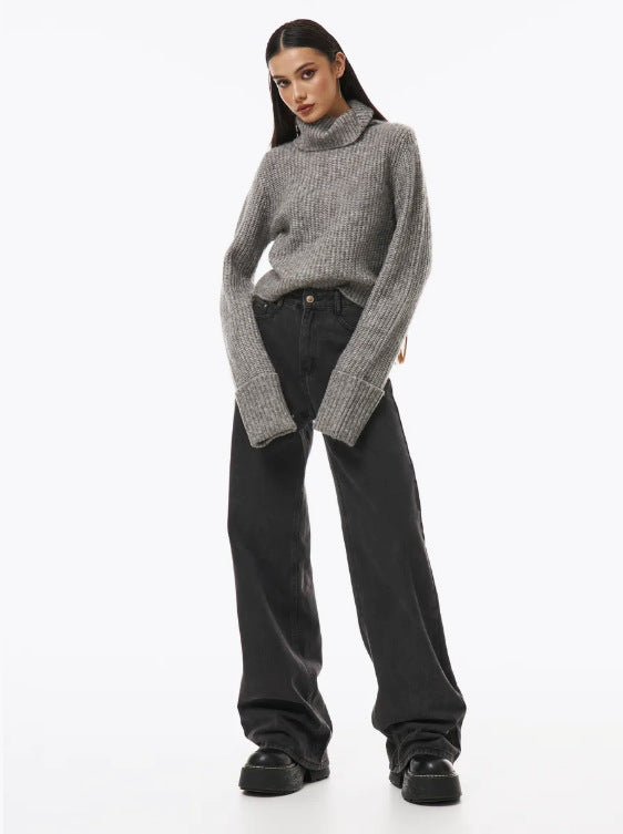 Jeans Large Femme