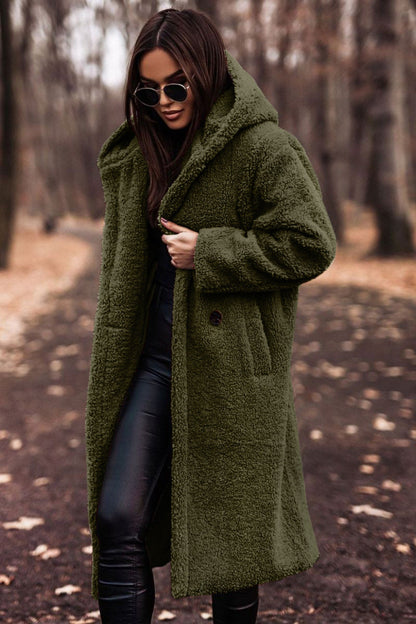 Manteau Long en Laine