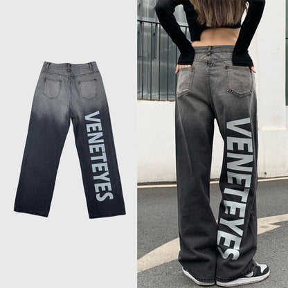 Jeans Rétro Dégradé