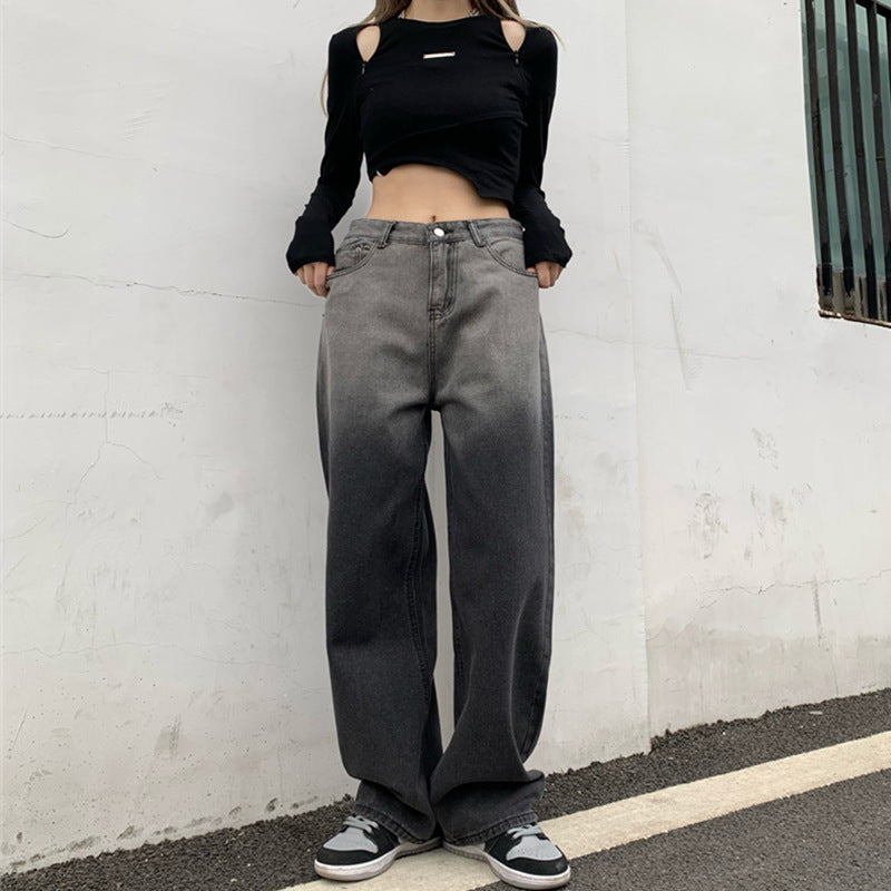 Jeans Rétro Dégradé