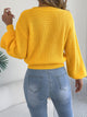 Pull Court Manches Lanternes