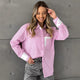 Blouse Rayée Oversize Femme