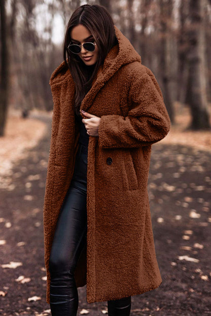 Manteau Long en Laine