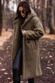 Manteau Long en Laine