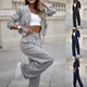 Ensemble Femme Rayé Chic à Coupe Moderne