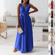 Robe Maxi Élégante Sans Manches