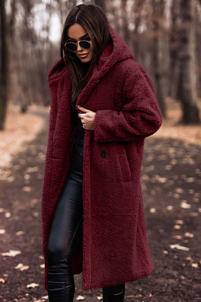 Manteau Long en Laine