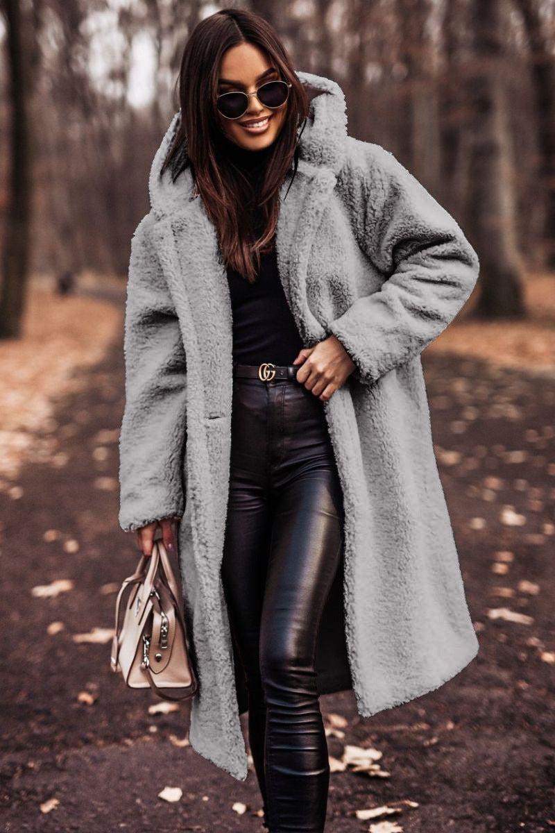 Manteau Long en Laine