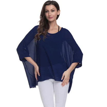 BHflutter Women Blouses Plus Size 2019