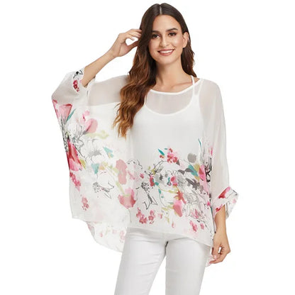 BHflutter Women Blouses Plus Size 2019