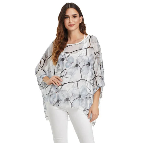 BHflutter Women Blouses Plus Size 2019