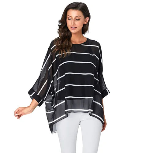 BHflutter Women Blouses Plus Size 2019