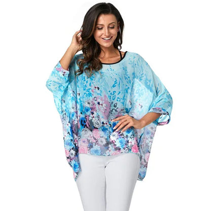 BHflutter Women Blouses Plus Size 2019