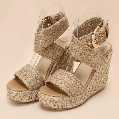 Large Size Platform Sandals Wedge