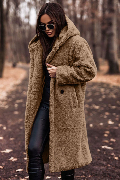 Manteau Long en Laine