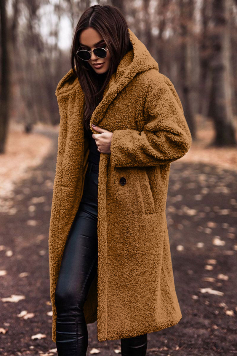 Manteau Long en Laine