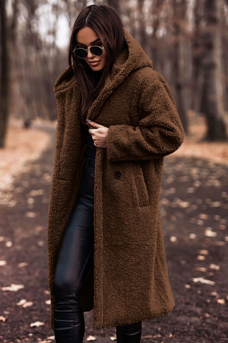 Manteau Long en Laine