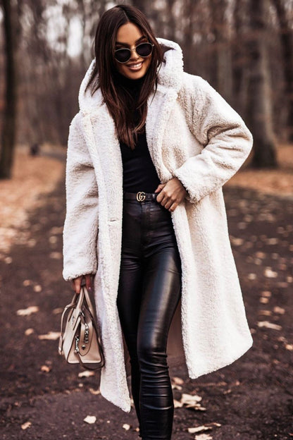 Manteau Long en Laine