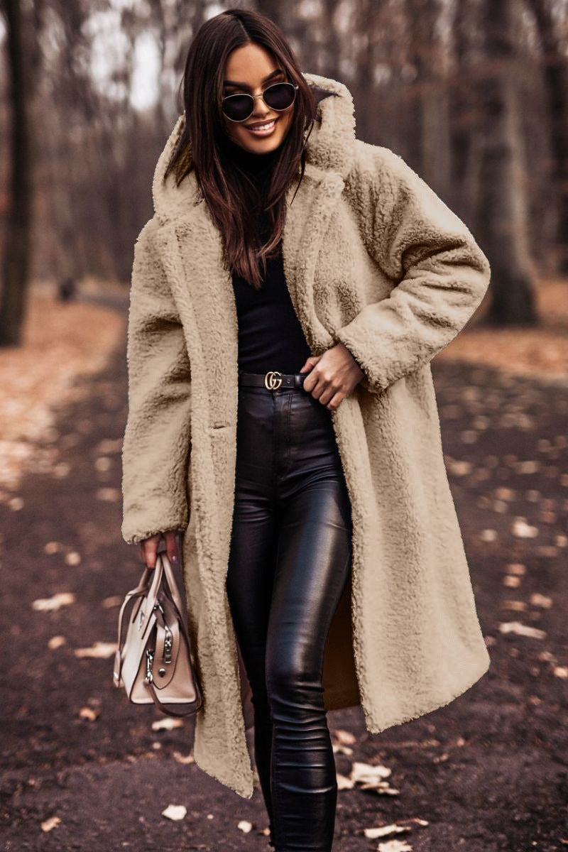 Manteau Long en Laine