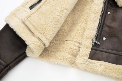 Veste Courte Polaire Réversible
