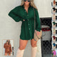 Combinaison-Robe Femme Manches Longues