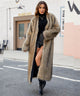 Manteau Long Col V