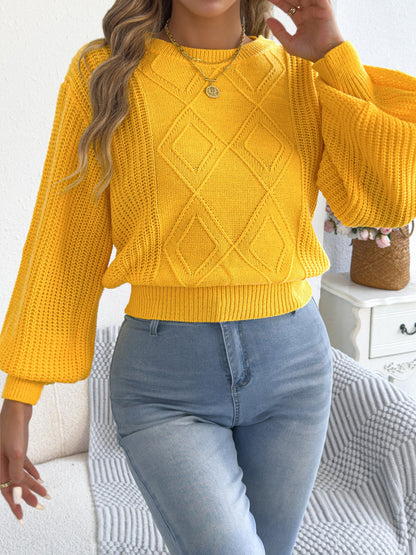 Pull Court Manches Lanternes