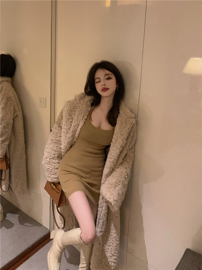Cardigan Épais d'Hiver