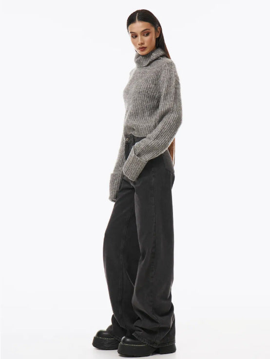 Jeans Large Femme