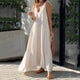 Robe Casual Été Coupe Ample Uni — Légèreté & Simplicité