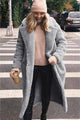 Manteau Mi-long à Grand Col