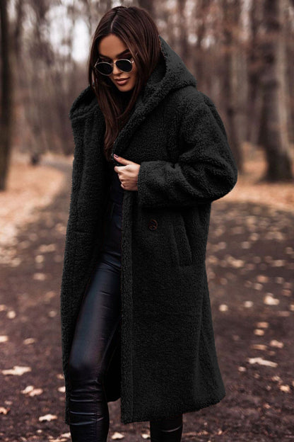 Manteau Long en Laine